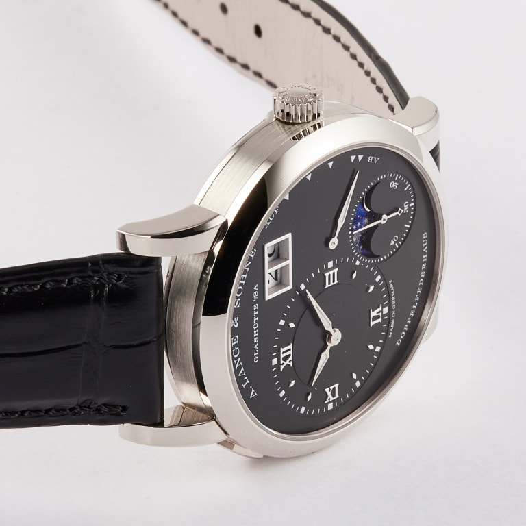 Lange 1 Moonphase White Gold Black Dial 38mm Product Image 4