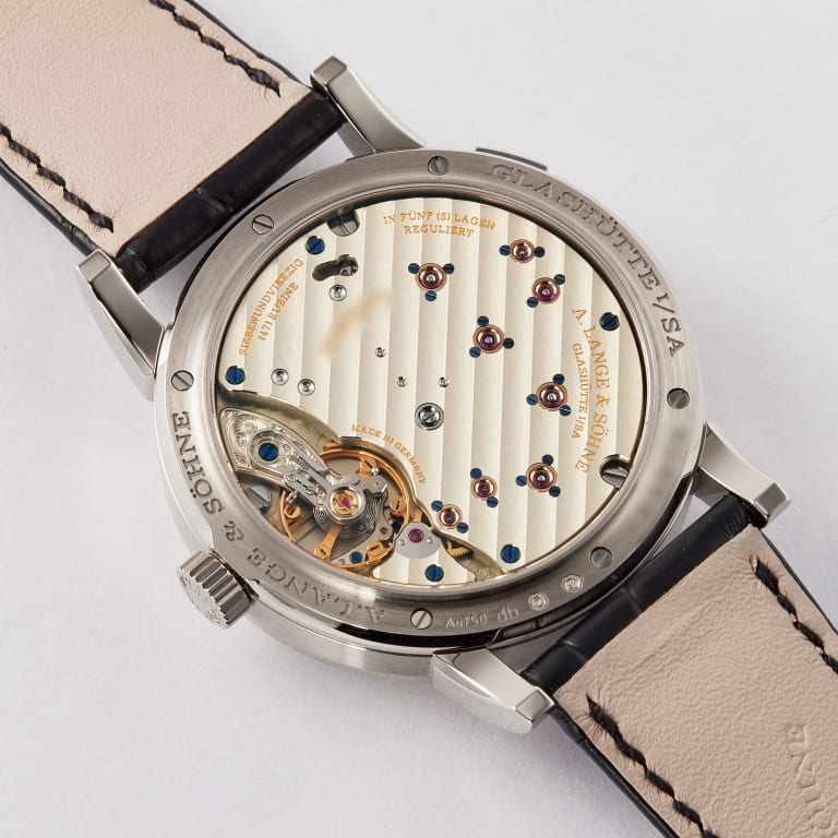 Lange 1 Moonphase White Gold Black Dial 38mm Product Image 5