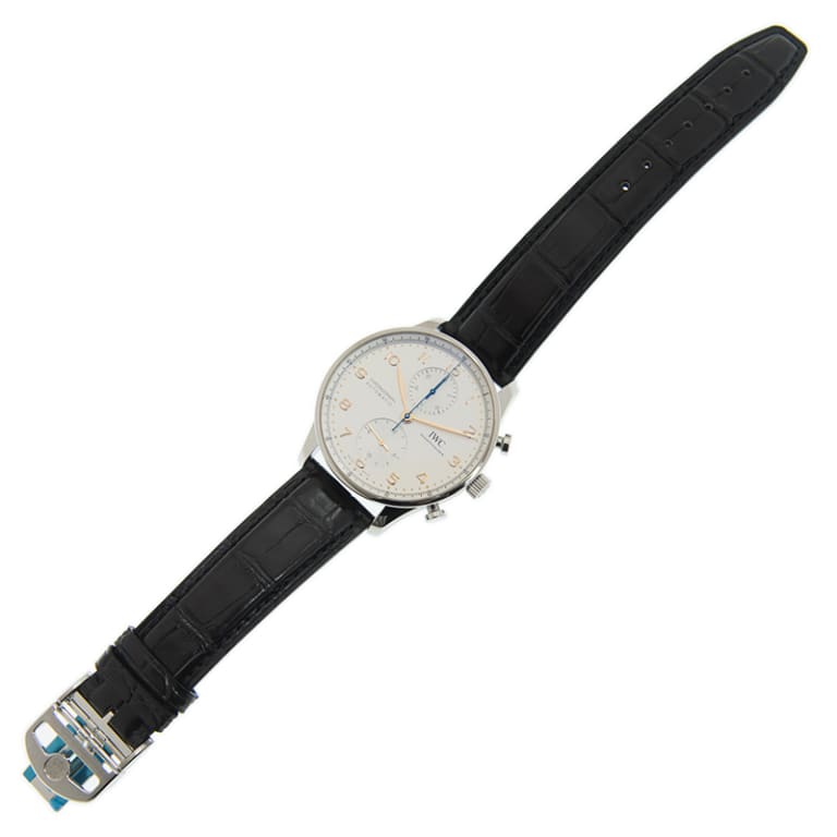 Portugieser Chronograph Steel White Dial 42mm Product Image 4