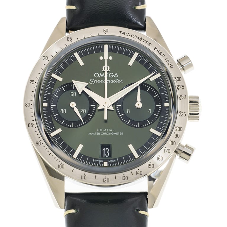 Speedmaster '57 Chronograph Steel Green Dial 40mm Product Image 2
