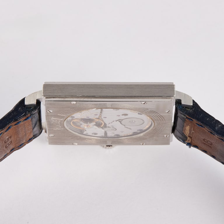 Altiplano Square White Gold Blue Dial 30mm Product Image 6