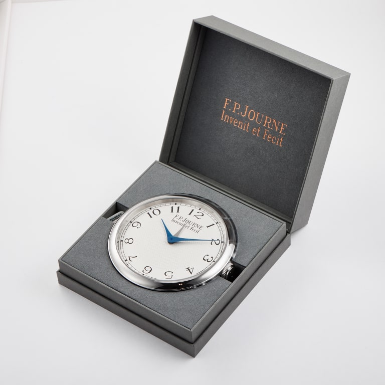 Alarm Clock Souveraine Steel 126mm Product Image 6
