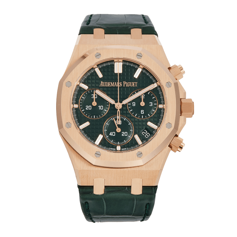 Royal Oak Chronograph "50th Anniversary" Rose Gold Green Dial 41mm Product Image 1