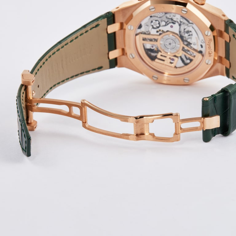 Royal Oak Chronograph "50th Anniversary" Rose Gold Green Dial 41mm Product Image 8