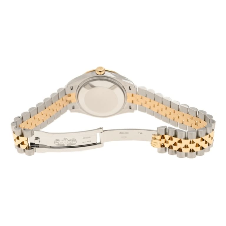 Datejust Yellow Gold & Steel Diamond Jubilee Green Floral Dial 31mm Product Image 5