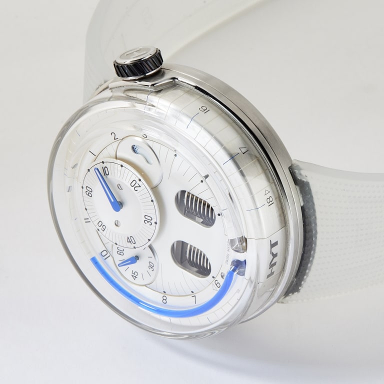 HYT H0 Silver Edition Titanium 48mm Product Image 2