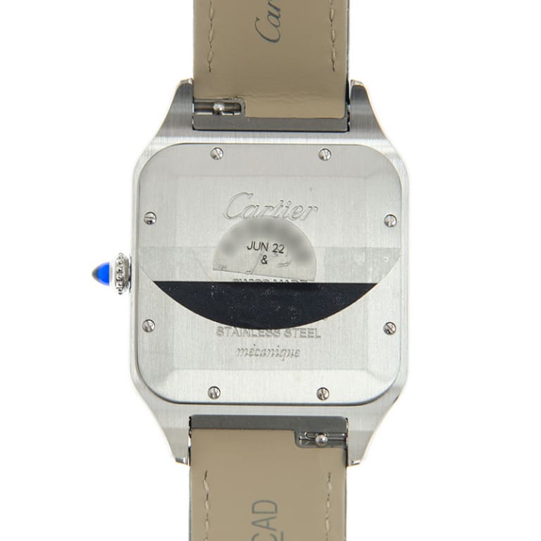 Santos-Dumont Steel Silver Dial 33mm Product Image 3