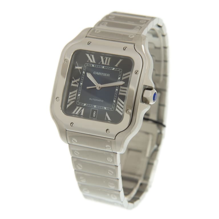 Santos de Cartier Steel Blue Dial 40mm Product Image 2