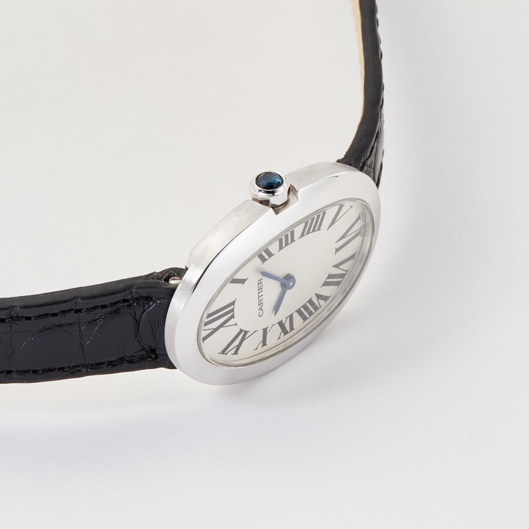 Baignoire White Gold Silver Dial 22mm Product Image 4