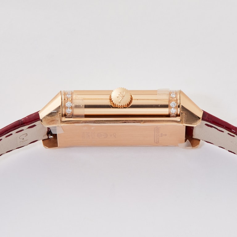 Reverso One Duetto Rose Gold Diamond Grey Dial 20mm Product Image 6