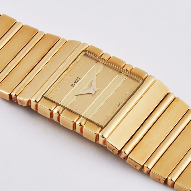 Vintage Polo Quartz Yellow Gold Gold Dial 25mm Product Image 2