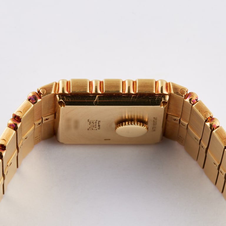 Vintage Polo Quartz Yellow Gold Gold Dial 25mm Product Image 7