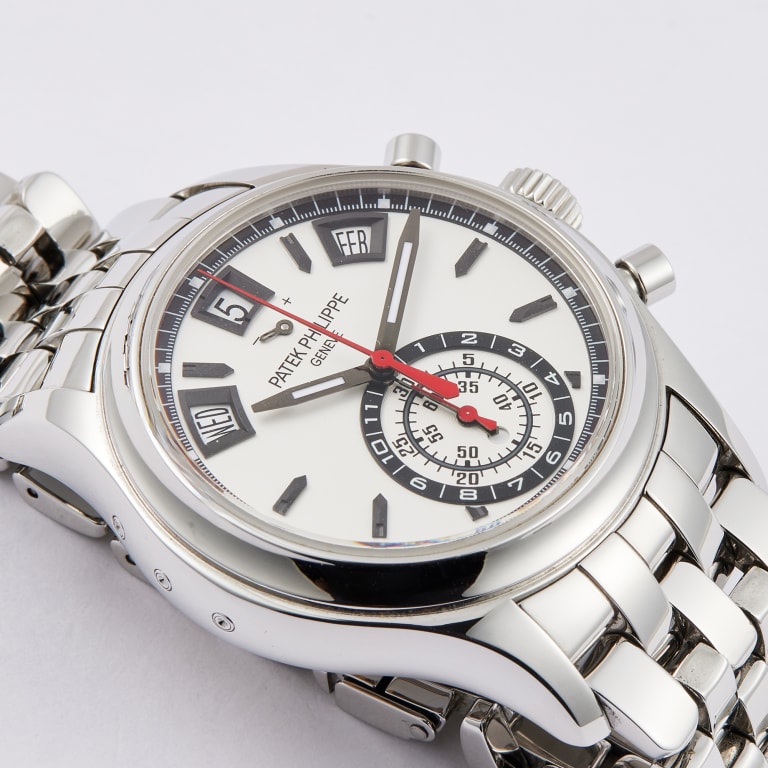 Complications Annual Calendar Chronograph Steel Silver Dial 40mm Product Image 2