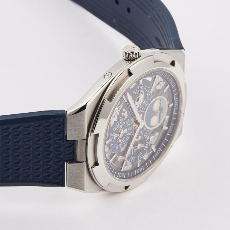 Overseas Ultra-Thin Perpetual Calendar Skeleton White Gold 41mm Product Image 4