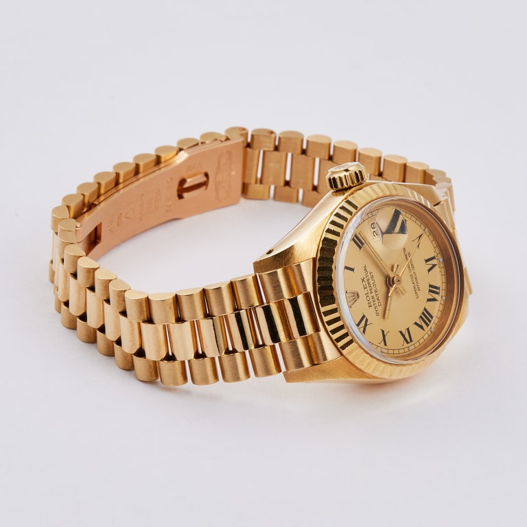 Vintage Datejust Yellow Gold Champagne 25mm Product Image 4