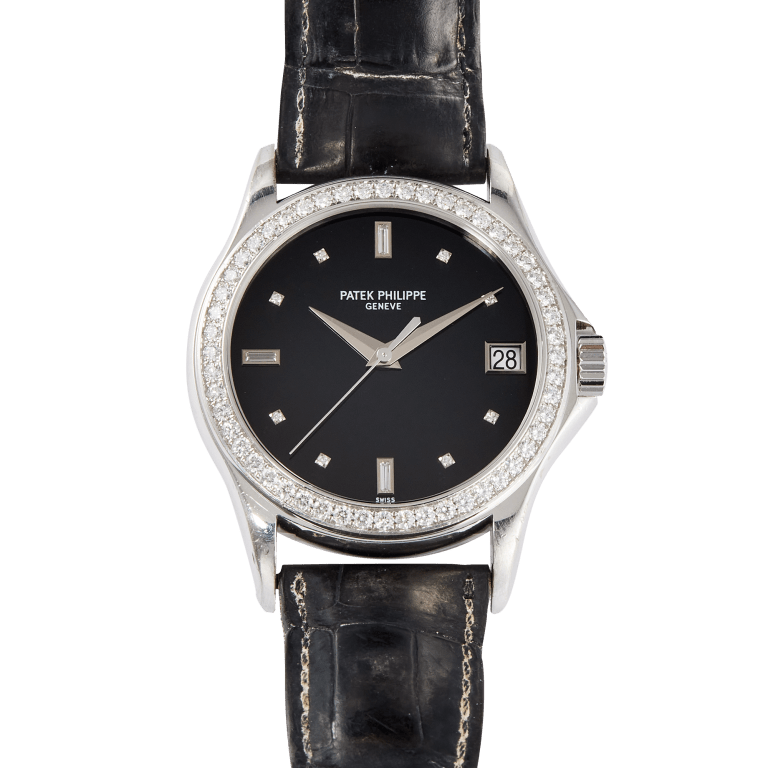 Calatrava White Gold Black Dial 37mm Product Image 1