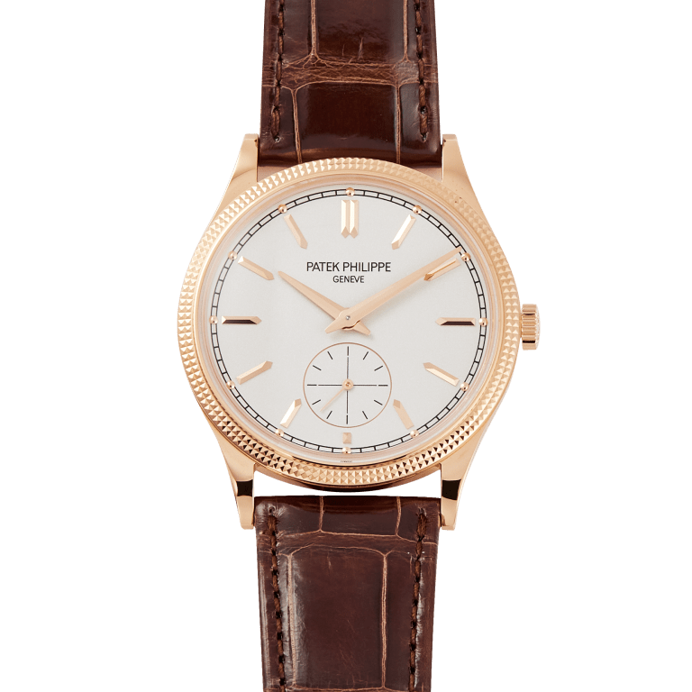 Calatrava Rose Gold Silver Dial 39mm Product Image 3