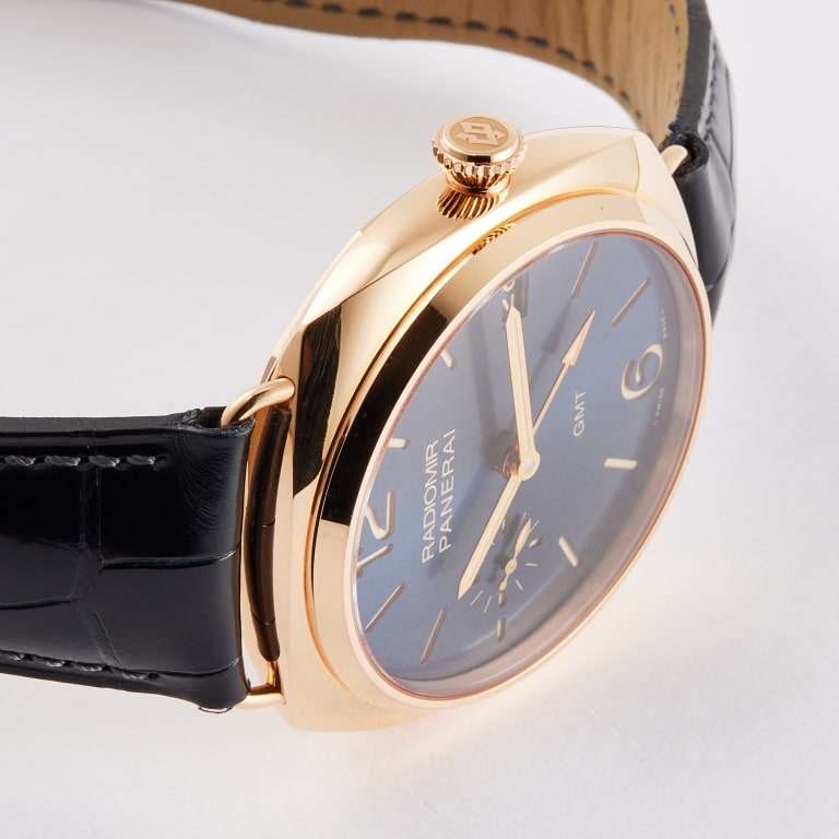 Radiomir 3-Days GMT Oro Rosso Rose Gold Blue Dial 47mm Product Image 4