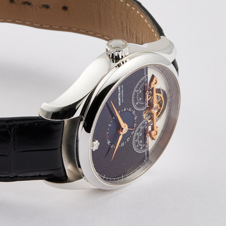 Heritage Chronometrie ExoTourbillon White Gold Blue Aventurine Dial 44mm Product Image 4