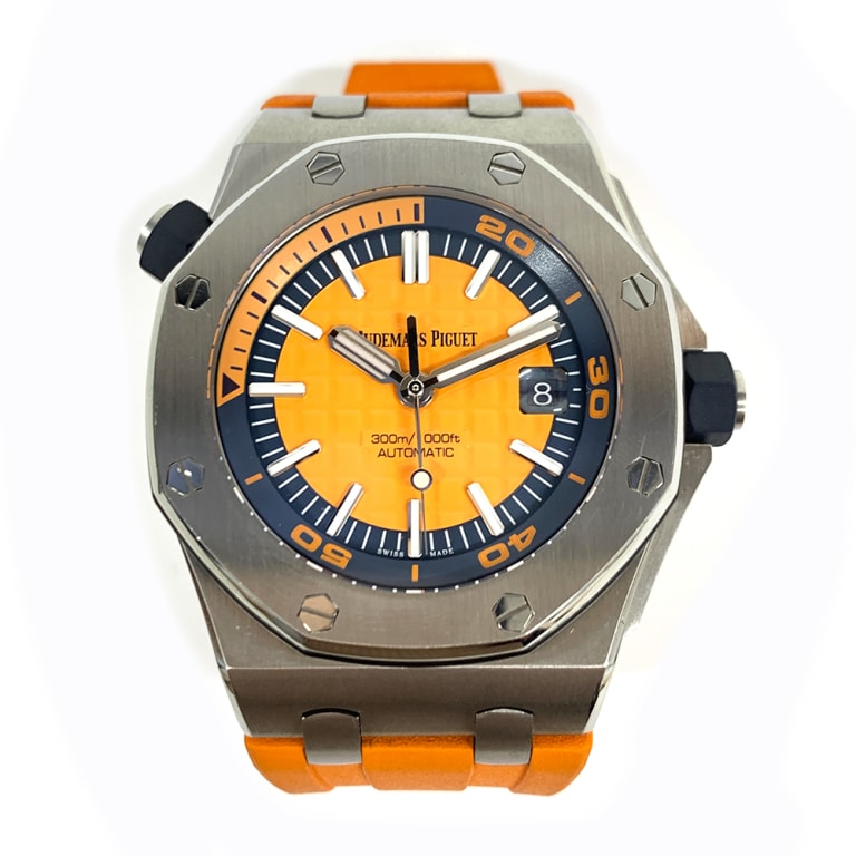 Royal Oak Offshore Diver Steel Orange Dial 42mm Product Image 2