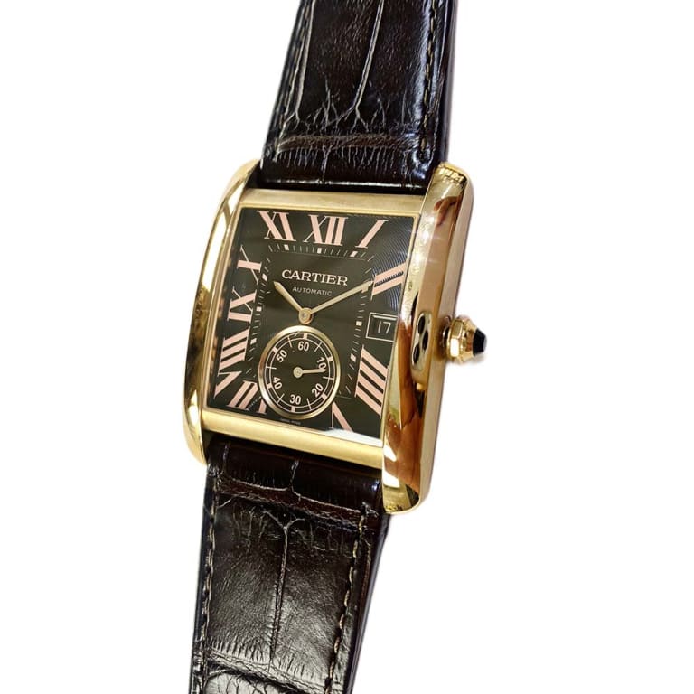 Tank MC Rose Gold Brown Dial 34mm Product Image 5
