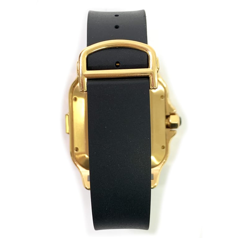 Santos de Cartier Chronograph Rose Gold Silver Dial 43mm Product Image 4