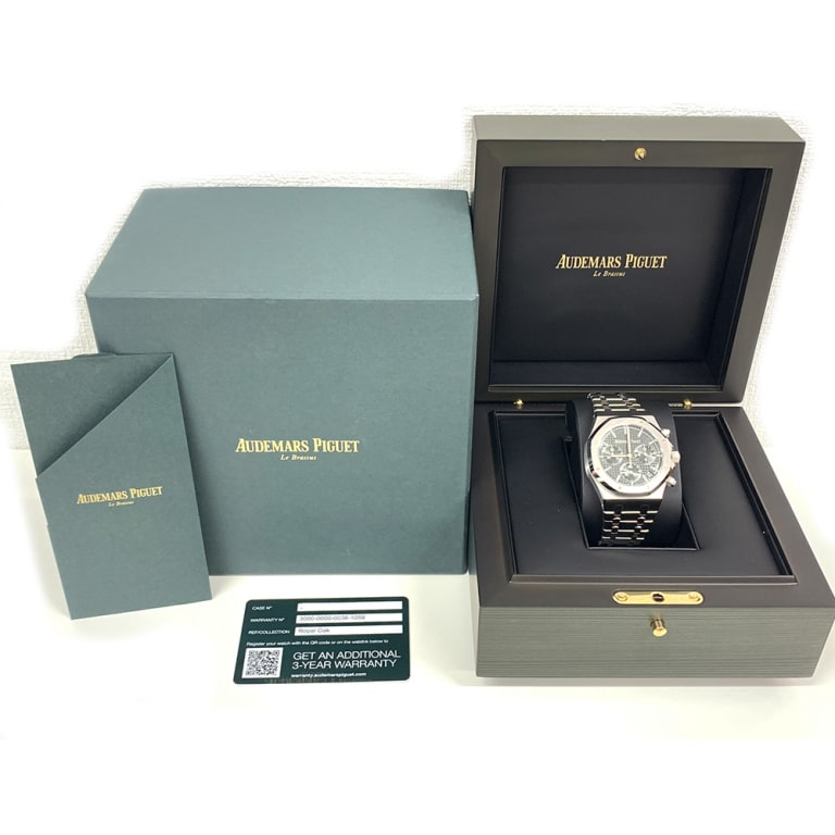 Royal Oak Chronograph Steel Green Dial 41mm Product Image 9