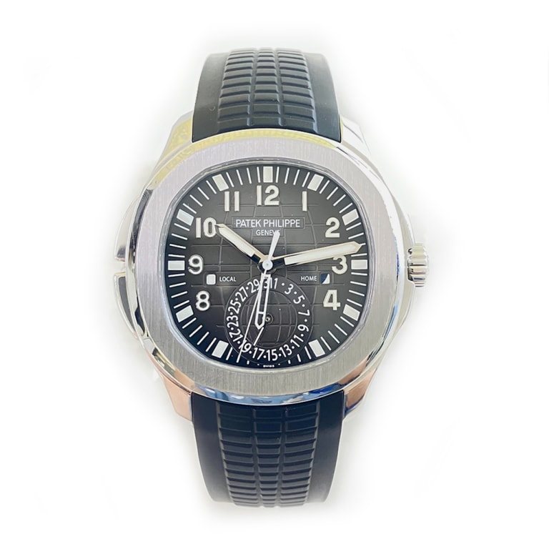Aquanaut Travel Time Steel Black Dial 40mm Product Image 2