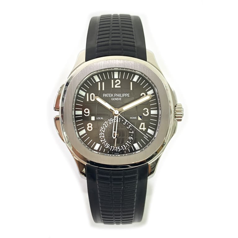Aquanaut Travel Time Steel Black Dial 40mm Product Image 2