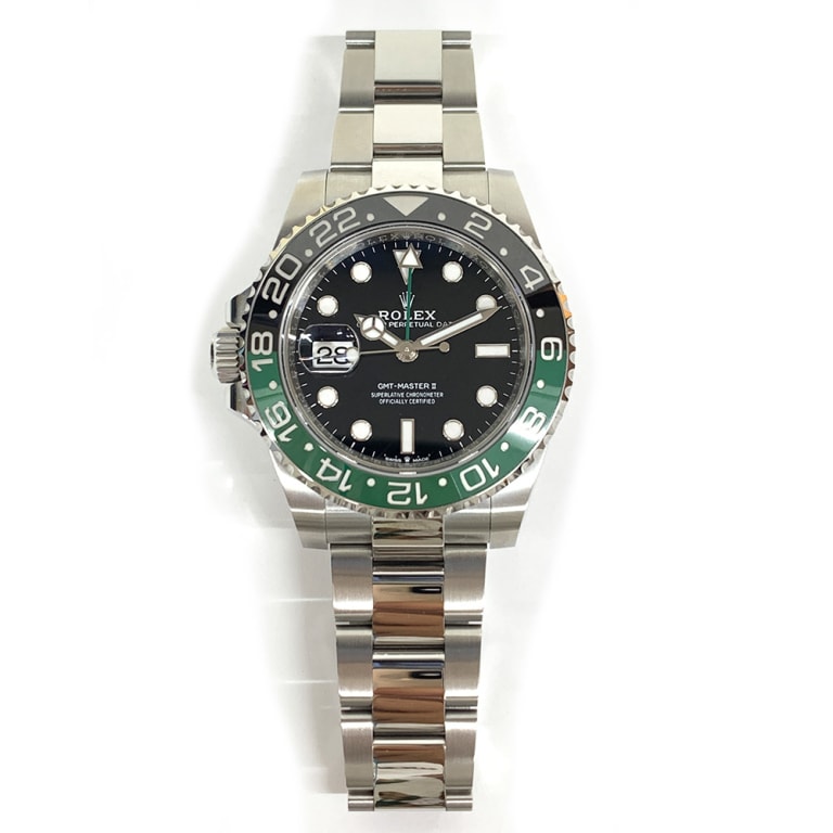 GMT-Master II Steel Black Dial "Sprite" 40mm Product Image 1