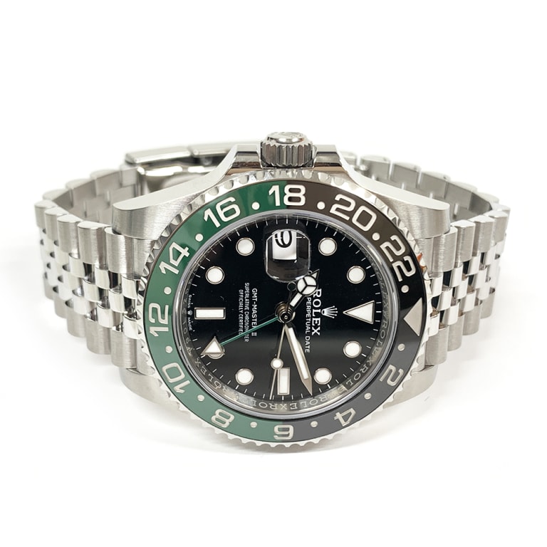 GMT-Master II Steel Jubilee Black Dial "Sprite" 40mm Product Image 3