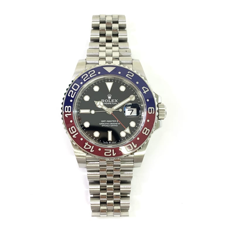 GMT-Master II Steel Jubilee Black Dial "Pepsi" 40mm Product Image 1