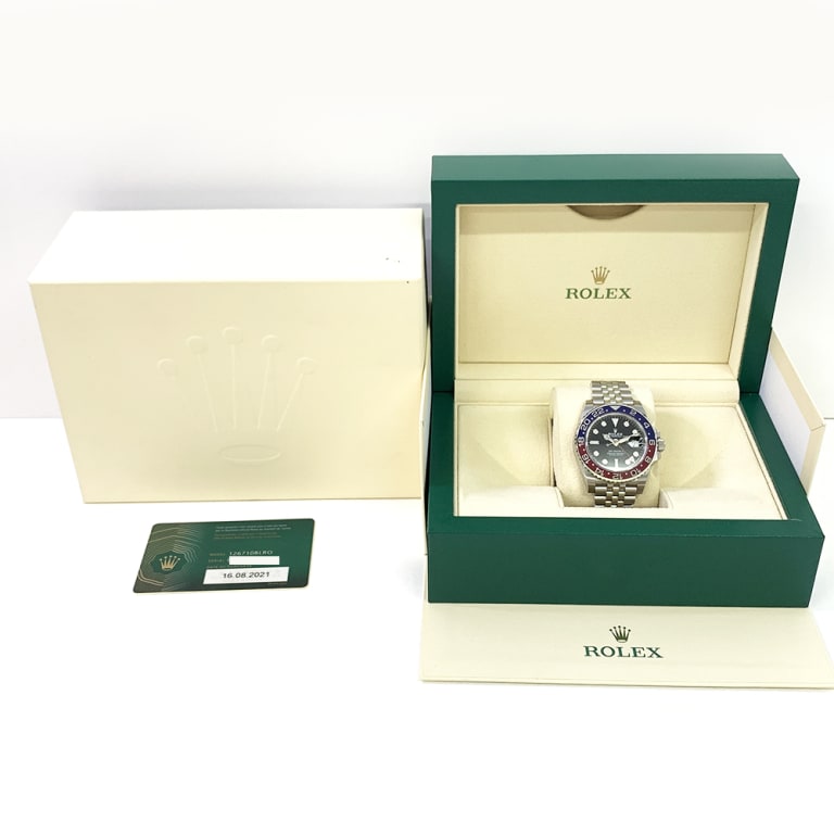GMT-Master II Steel Jubilee Black Dial "Pepsi" 40mm Product Image 5