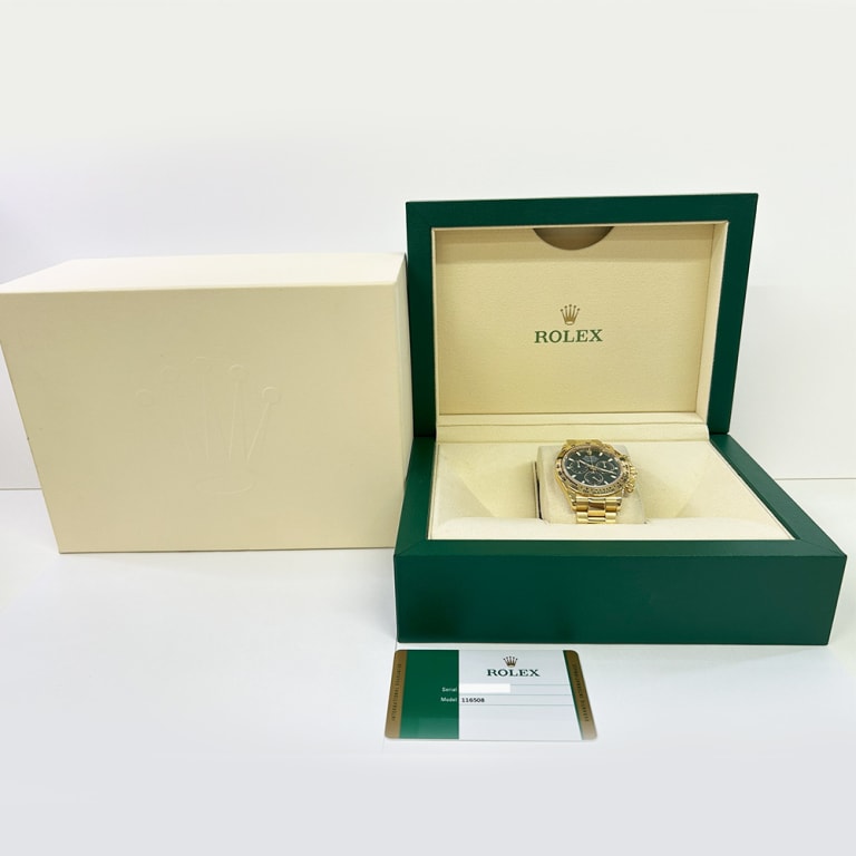 Daytona Yellow Gold Green Dial "John Mayer" 40mm Product Image 6