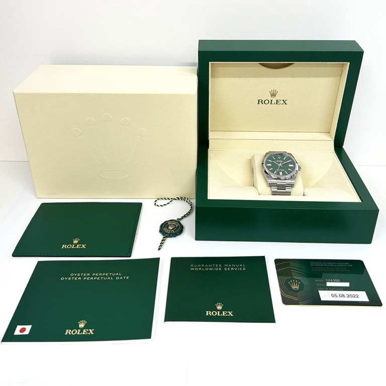 Oyster Perpetual Steel Green Dial 41mm Product Image 6