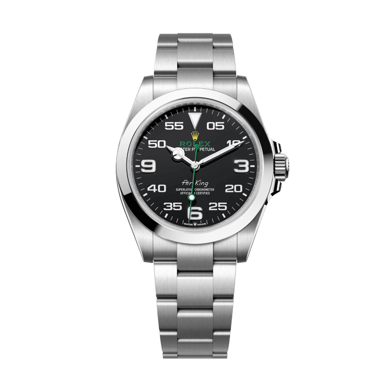 Air-King Steel Black Dial 40mm Product Image 1