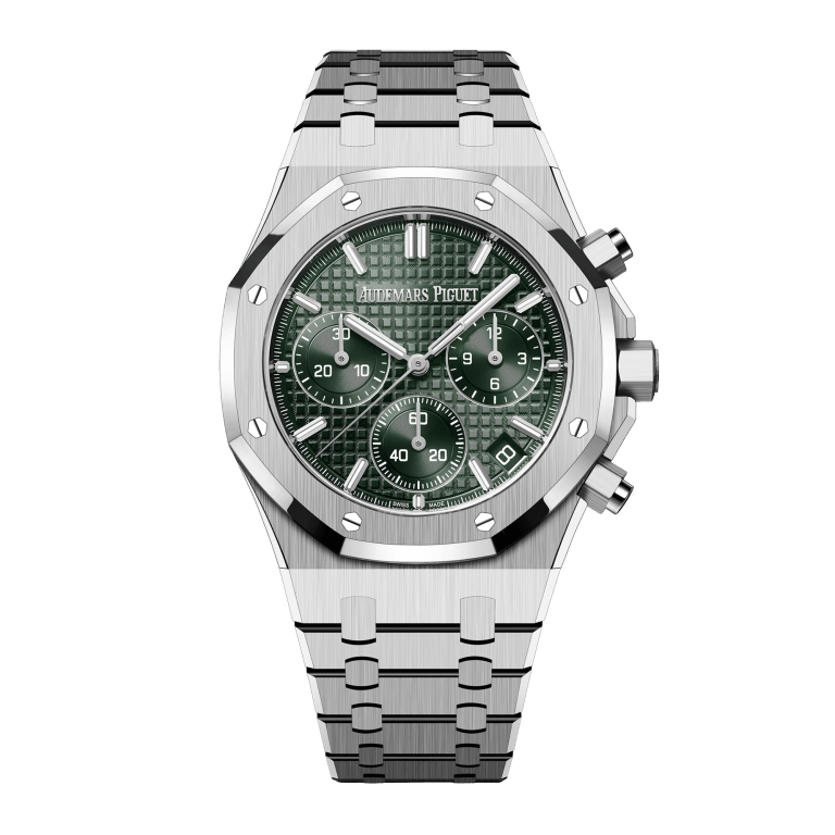 Royal Oak Chronograph Steel Green Dial 41mm Product Image 1