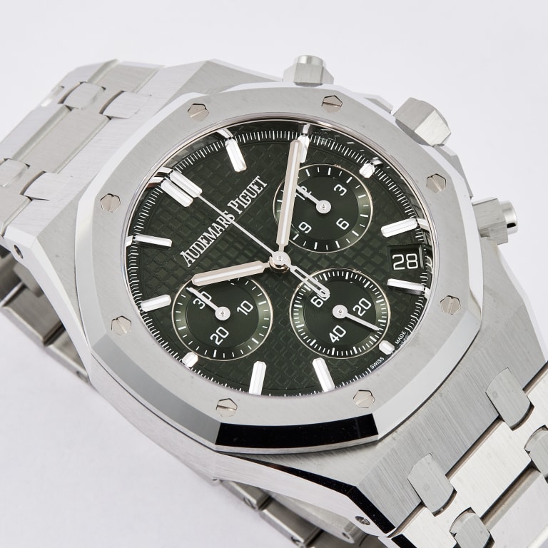 Royal Oak Chronograph Steel Green Dial 41mm Product Image 4