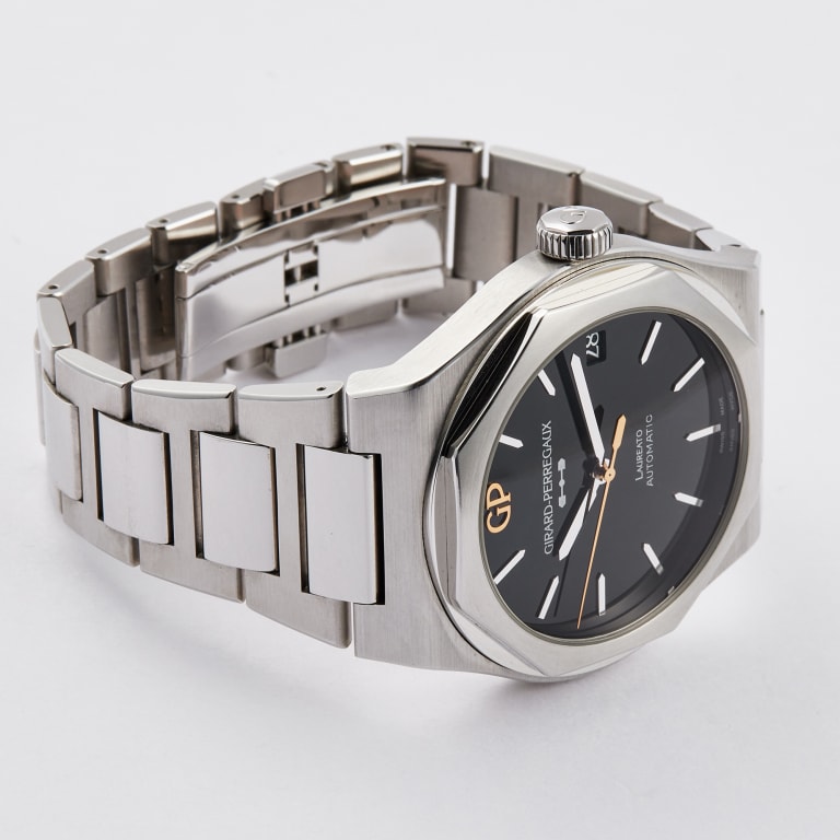 Laureato Steel Black Dial 42mm Product Image 4