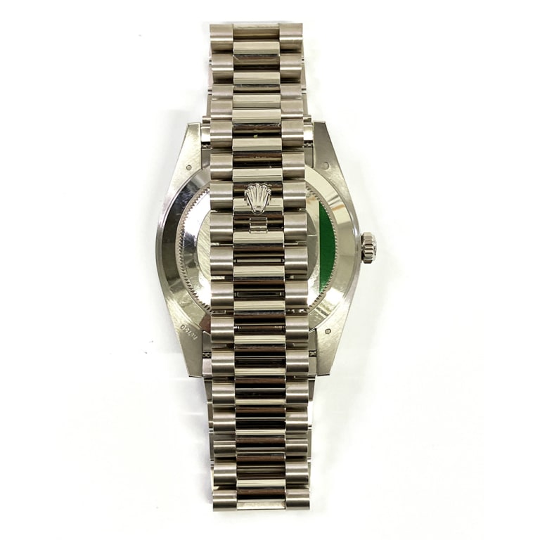 Day-Date White Gold Silver Dial 40mm Product Image 4