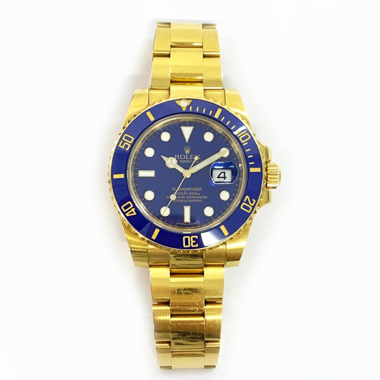 Submariner  Date Yellow Gold Blue Dial 40mm Product Image 2
