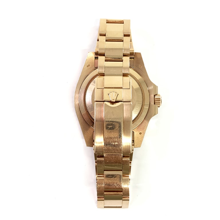GMT-Master II "Rootbeer" Rose Gold Black Dial 40mm Product Image 4
