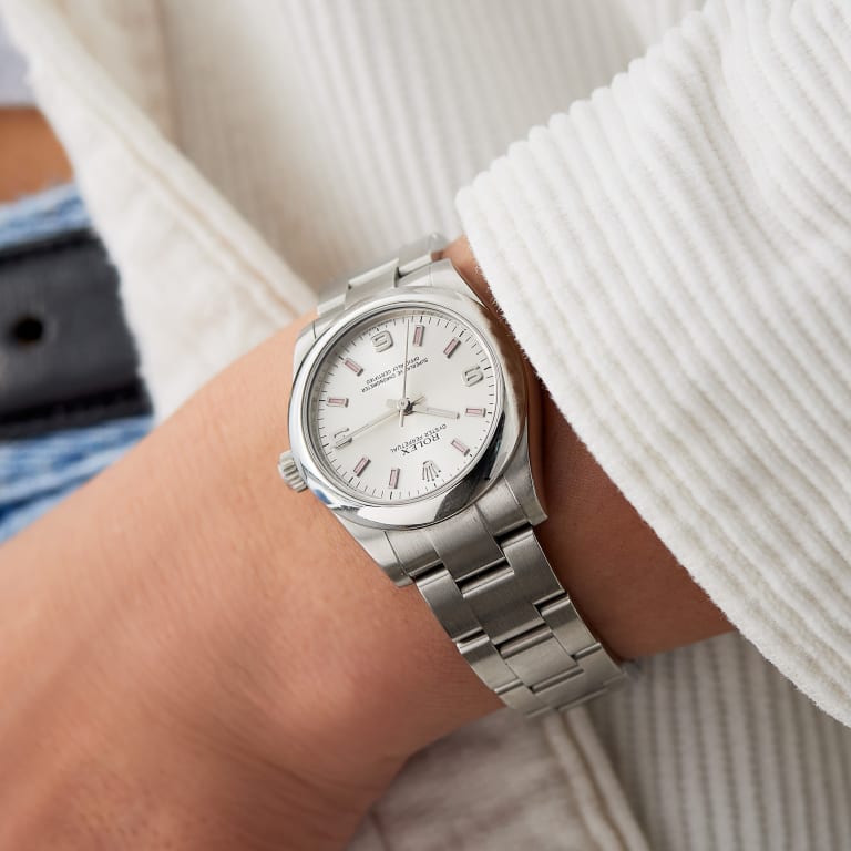 Oyster Perpetual Steel Silver Dial 31mm Product Image 13