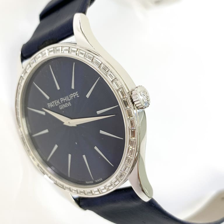 Calatrava White Gold Diamond Blue Dial 33mm Product Image 7