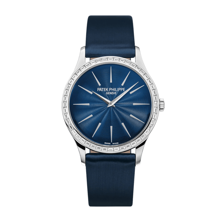 Calatrava White Gold Diamond Blue Dial 33mm Product Image 1