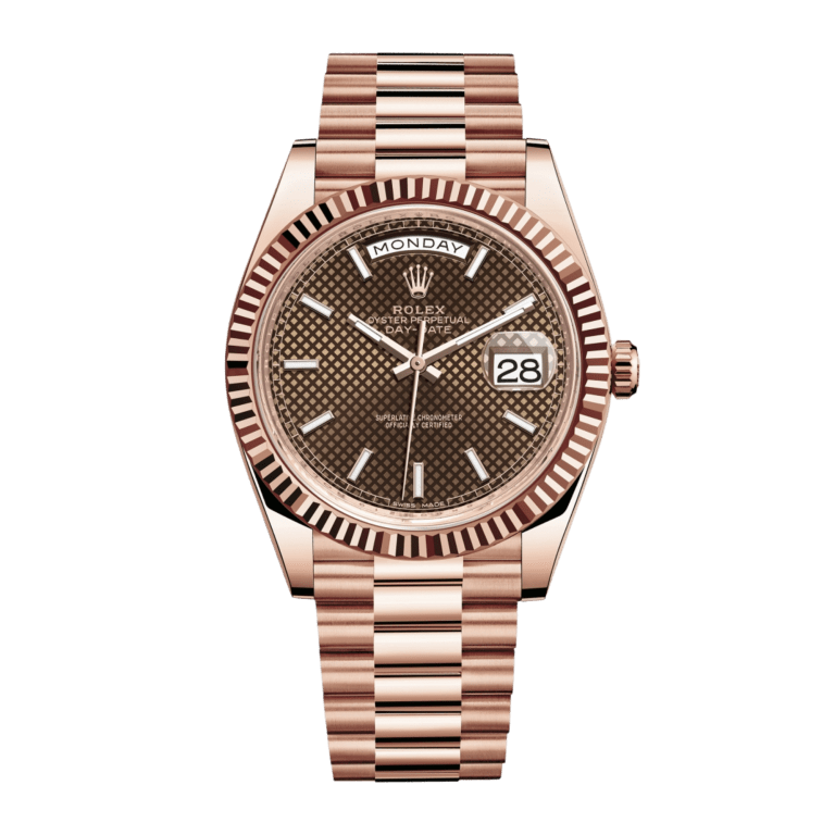 Day-Date 40 Rose Gold Brown Dial 40mm Product Image 1