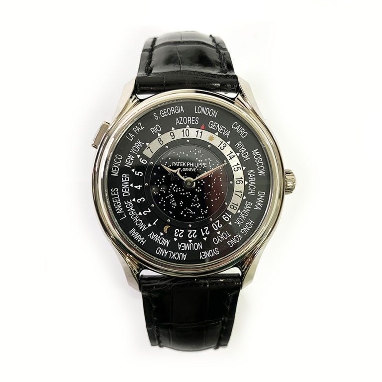 World Time Moon White Gold "175th Anniversary" Black Dial 40mm Product Image 2