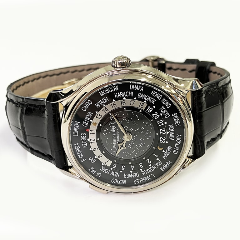 World Time Moon White Gold "175th Anniversary" Black Dial 40mm Product Image 3