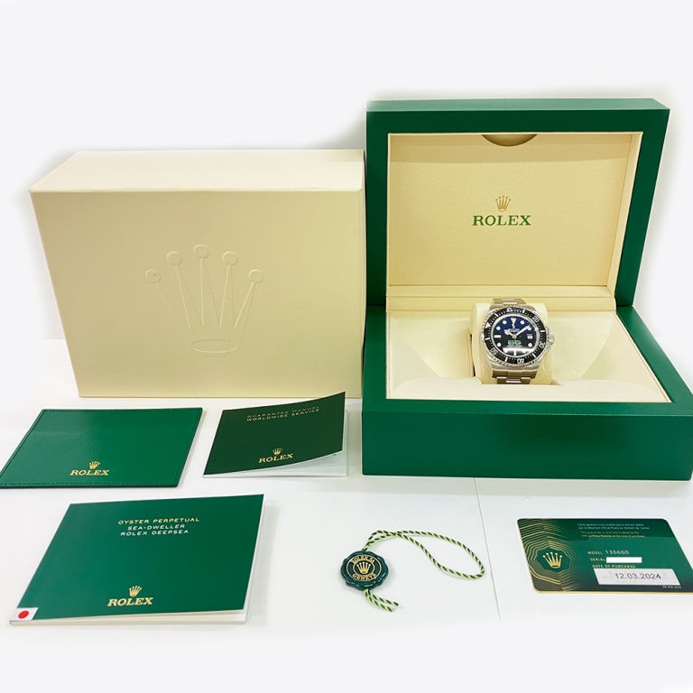 Sea-Dweller Deepsea Steel D-Blue Dial 44mm Product Image 5