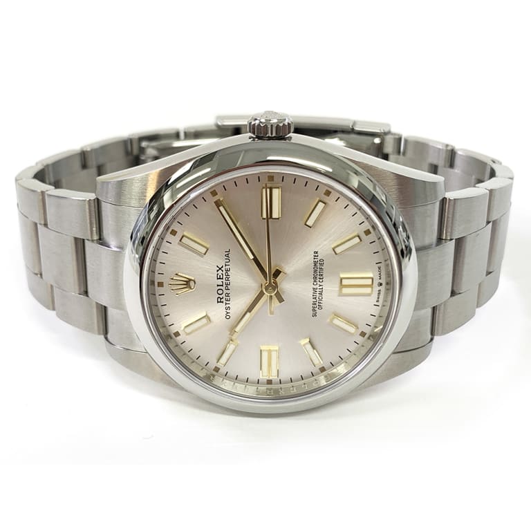 Oyster Perpetual Steel Silver Dial 41mm Product Image 3